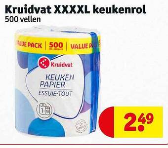 Kruidvat Kruidvat Xxxxl Keukenrol aanbieding