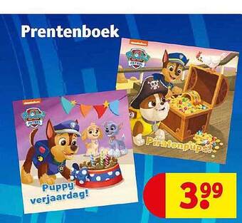 Kruidvat Prentenboek aanbieding