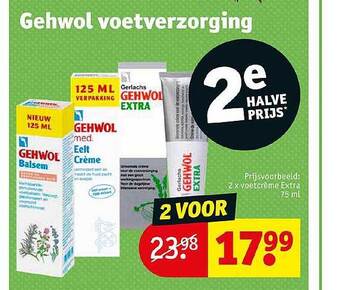 Kruidvat Gehwol Voetverzorging aanbieding