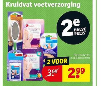 Kruidvat Kruidvat Voetverzorging aanbieding