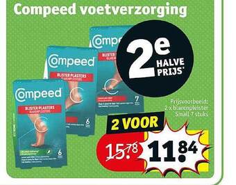 Kruidvat Compeed Voetverzorging aanbieding