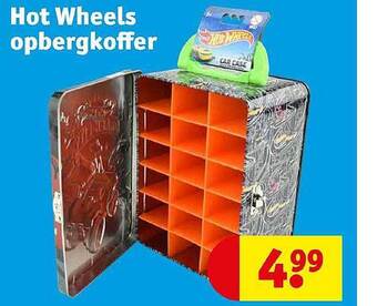 Kruidvat Hot Wheels Opbergkoffer aanbieding