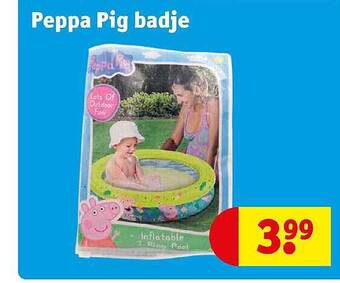 Kruidvat Peppa Pig Badje aanbieding