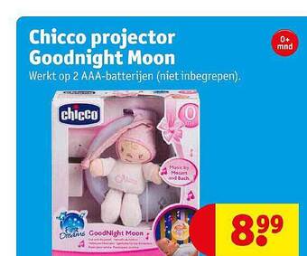 Kruidvat Chicco Projector Goodnight Moon aanbieding