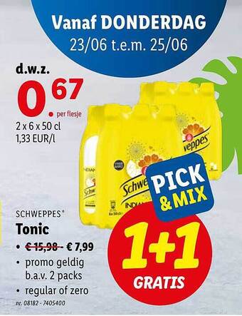 Schweppes Tonic