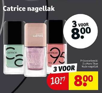 Kruidvat Catrice Nagellak aanbieding