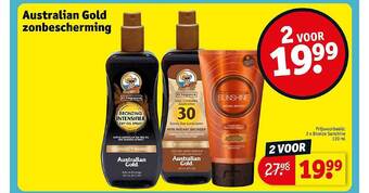 Kruidvat Australian Gold Zonbescherming aanbieding
