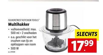 Lidl Silvercrest Kitchen Tools Multihakker aanbieding