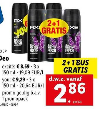 Axe Deo