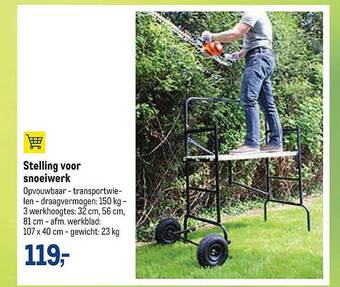 Stelling Voor Snoeiwerk