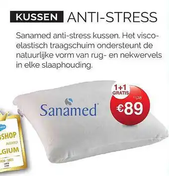 Sleepworld Kussen Anti-stress aanbieding