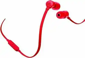Dreamland JBL oortelefoon Tune 110 rood aanbieding
