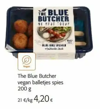 Colruyt The blue butcher vegan balletjes spies aanbieding