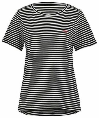 HEMA Dames T-shirt Play Zwart/wit (zwart/wit)