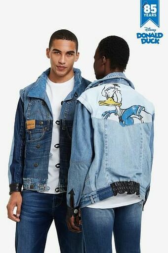 Iconic Jacket Donald Duck - BLACK - L