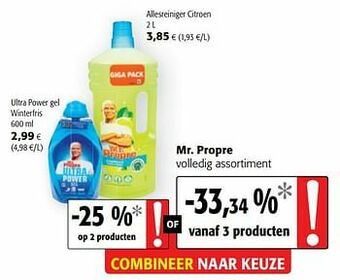 Mr. propre volledig assortiment