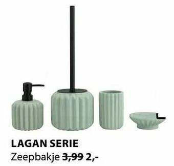 Jysk Lagan zeepbakje aanbieding