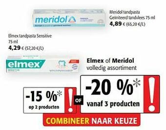 Elmex tandpasta sensitive