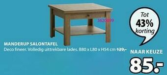 Manderup salontafel