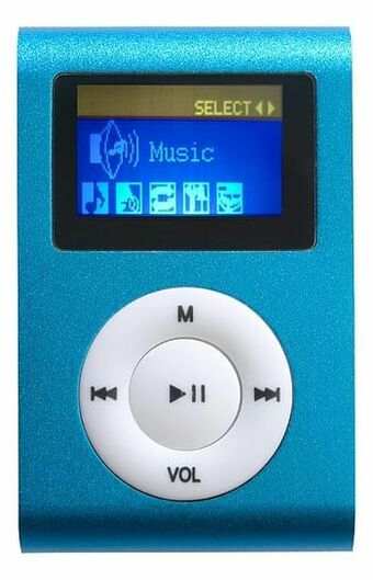 Difrnce mp3-speler MP855 4 GB blauw