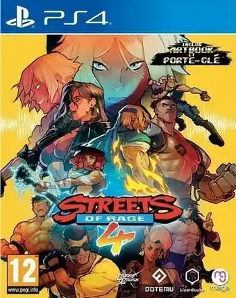 Dreamland PS4 Streets of Rage 4 + Artbook en sleutelhanger ENG aanbieding