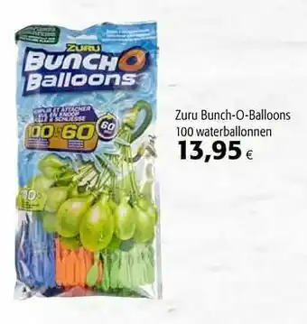 Colruyt Zuru bunch-o-balloons 100 waterballonnen aanbieding