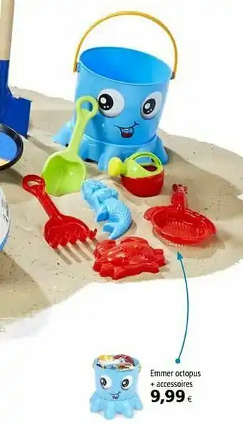 Colruyt Emmer octopus + accessoires aanbieding