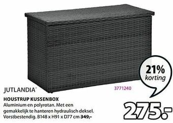 Jysk Houstrup kussenbox aanbieding