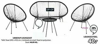 Jysk Ubberup loungestoel aanbieding