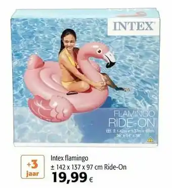 Intex flamingo