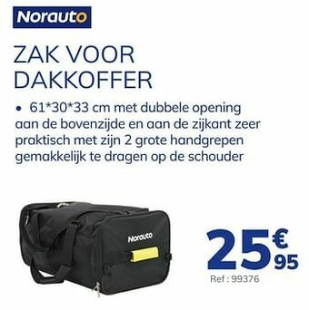Auto5 Zak voor dakkoffer aanbieding