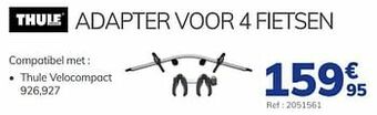 Adapter voor 4 fietsen