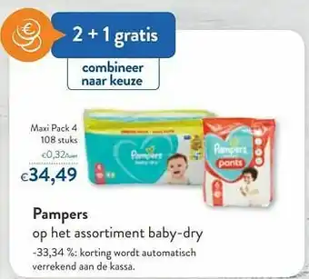 Pampers maxi pack 4
