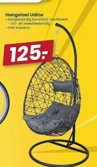 Van Cranenbroek Hangstoel Udine aanbieding