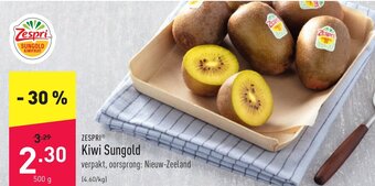 ALDI Zespri kiwi sungold 500g aanbieding