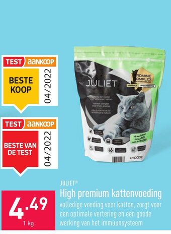 ALDI High premium kattenvoeding aanbieding