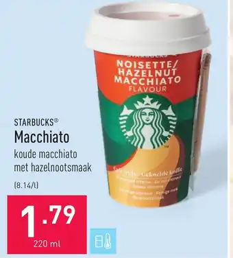 ALDI Starbucks macchiato 220ml aanbieding
