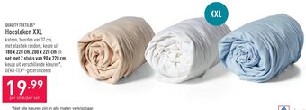 ALDI Hoeslaken XXL aanbieding
