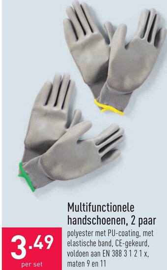 ALDI Multifunctionele handschoenen, 2 paar aanbieding