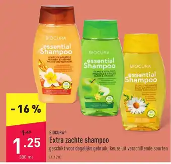 Biocura extra zachte shampoo 300ml