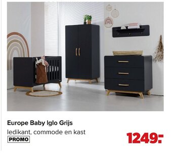 Baby-Dump Europe baby iglo grijs aanbieding