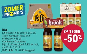 Delhaize Bier Leffe aanbieding