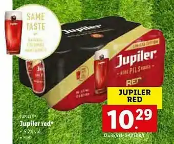 Lidl Jupiler red aanbieding