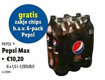 Lidl Pepsi max aanbieding