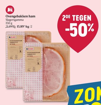 Delhaize Ovengebakken ham aanbieding