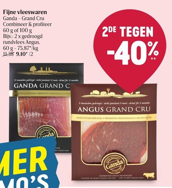 Delhaize Fijne vleeswaren aanbieding