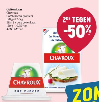 Delhaize Geitenkaas aanbieding