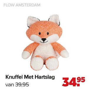 Baby-Dump Knuffel met hartslag aanbieding