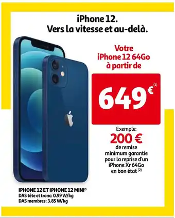 Auchan Iphone 12 Et Iphone 12 Mini aanbieding