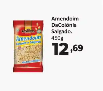 Amendoim Dacolônia Salgado 450g